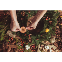 Bedýnka na výrobu věnce: vše, co potřebujete v jedné krabici